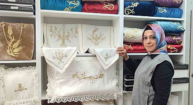 Tek sermayesi dikiş iğnesiydi, şimdi işinin patron oldu