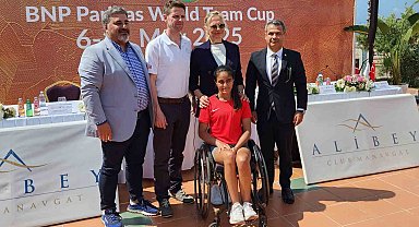 Tekerlekli Sandalye Tenisi BNP Paribas Dünya Takım Kupası'nın basın toplantısı yapıldı