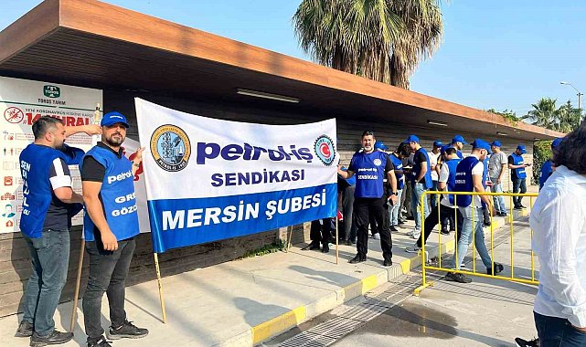Tekfen Holding'e bağlı Toros Tarım'da işçiler greve başladı