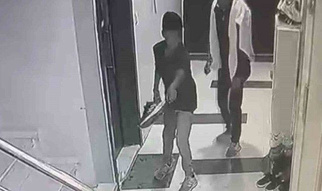 Tekirdağ'da çocuk hırsızlar zıplayarak kaçtı