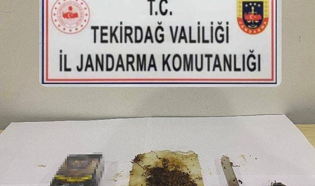 Tekirdağ'da jandarmadan 6 adrese uyuşturucu operasyonu: 11 gözaltı