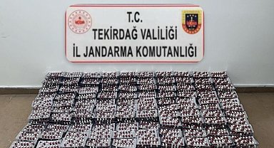 Tekirdağ'da jandarmadan ruhsatsız silah ve uyuşturucu operasyonları