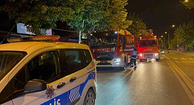 Tekirdağ'da kafede yangın paniği