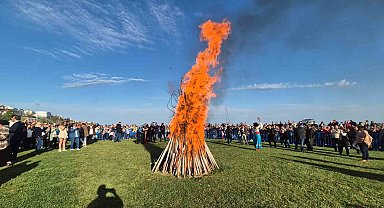 Tekirdağ'da Kakava ateşi yakıldı