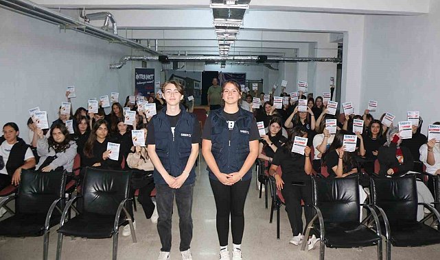 Tekirdağ'da lise öğrencilerine siber güvenlik eğitimi