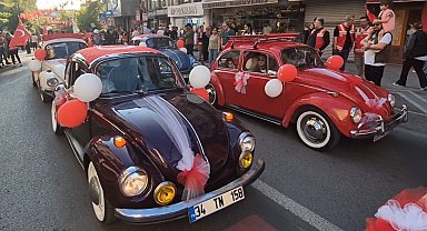 Tekirdağ'da vosvoslu 19 Mayıs korteji