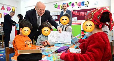 Terme'de minikler boyayarak ilçeyi tanıyacak