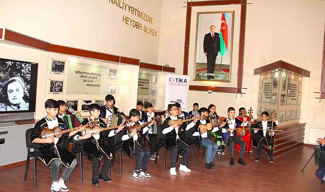 TİKA'dan Azerbaycan'da genç yeteneklerin eğitimine destek