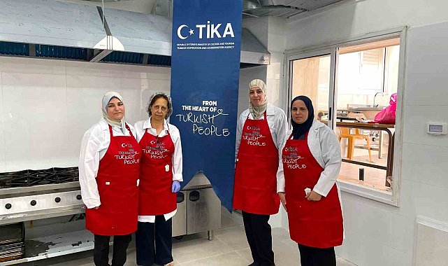 TİKA'dan Filistinli kadınlara destek: Beit Sahour'daki 'Sağlıklı Mutfak' yenilendi