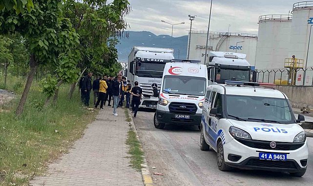 Tır sürücüsü araçta asılı halde ölü bulundu