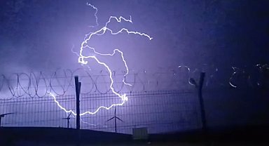 Tokat'ta fırtına nedeniyle ağaçlar devrildi