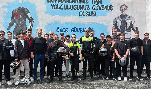 Toplu taşıma şoförleri ve motosiklet sürücüleri bilgilendirildi