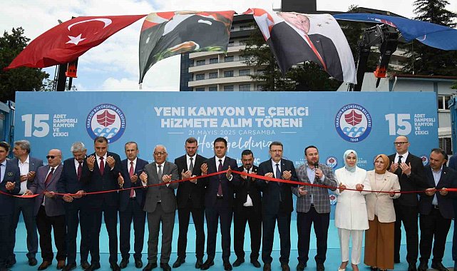 Trabzon Büyükşehir araç filosunu güçlendiriyor