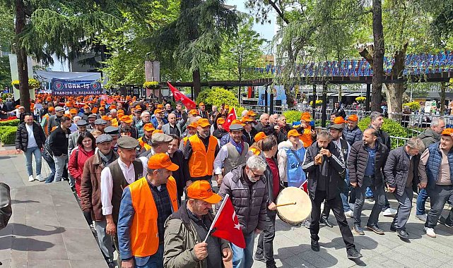 Trabzon'da 1 Mayıs kutlamaları