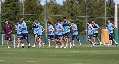 Trabzonspor, Samsunspor maçı hazırlıklarını sürdürdü