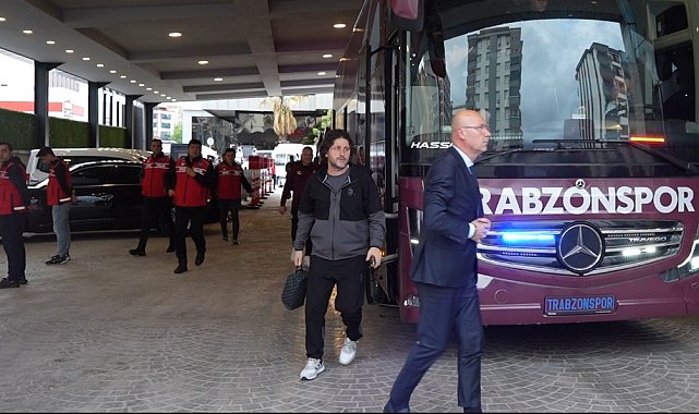 Trabzonspor, Türkiye Kupası finali için Gaziantep'te