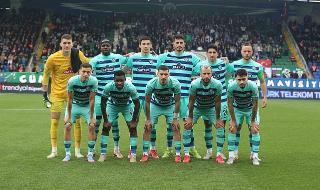 Trendyol Süper Lig: Çaykur Rizespor: 0 - Gaziantep FK: 0