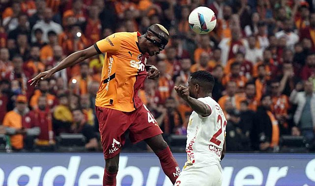 Trendyol Süper Lig: Galatasaray: 3 - Kayserispor: 0