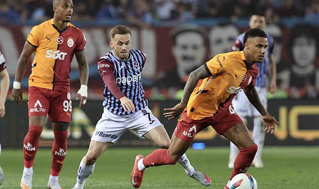 Trendyol Süper Lig: Trabzonspor: 0 - Galatasaray: 2