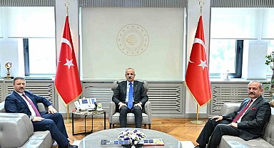 TŞOF Başkanı Yiğiner'den Bakan Uraloğlu'na teşekkür ziyareti
