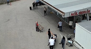 Tunceli Devlet Hastanesinde yangın paniği: Hastalar tahliye edildi