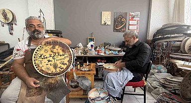 Turgutlu'dan Amerika ve Avrupa'ya şaman davulu ihracatı