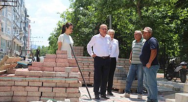 Turgutlu'nun yollarında çalışmalar devam ediyor