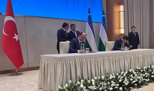 Türkiye Özbekistan iş birliği mutabakatı imzalandı