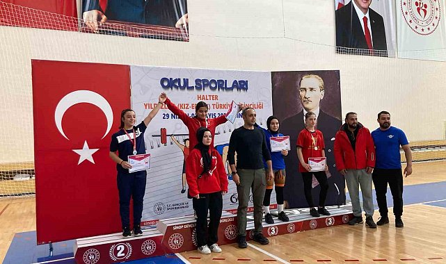 Türkiye Şampiyonası'ndan 4 madalya ile döndüler