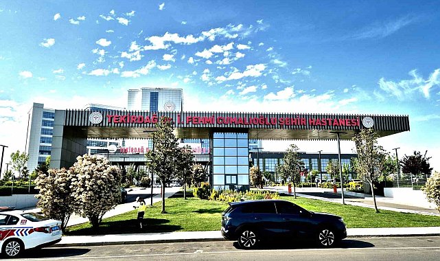 Türkiye'nin 41. inme merkezi Tekirdağ Şehir Hastanesi'nde açıldı