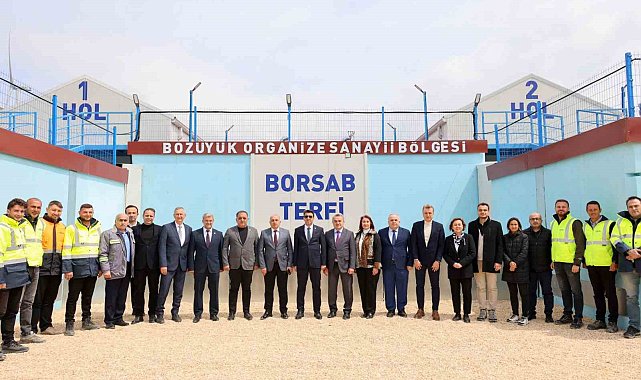 Türkiye'nin en büyük modern terfi binası Bozüyük OSB'de açıldı