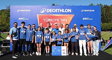 Türkiye'nin en hızlı çocukları belli oldu