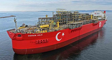 Türkiye'nin ilk yüzer üretim platformu "Osman Gazi" doğal gaz üretimini iki katına çıkaracak