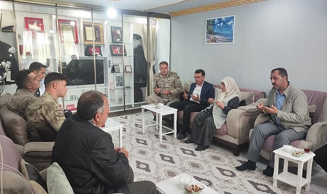 Tutak'ta Anneler gününde anlamlı ziyaret