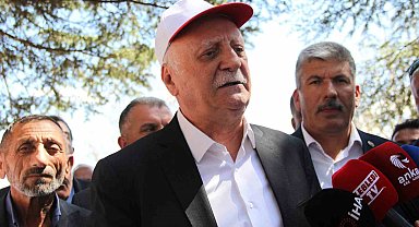 TZOB Genel Başkanı Bayraktar, Çorum'da zirai dondan etkilenen ceviz bahçelerini inceledi