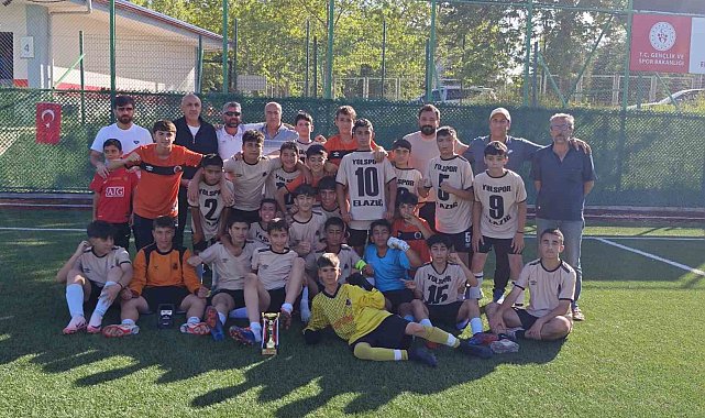 U13'te şampiyon Elazığ Yolspor