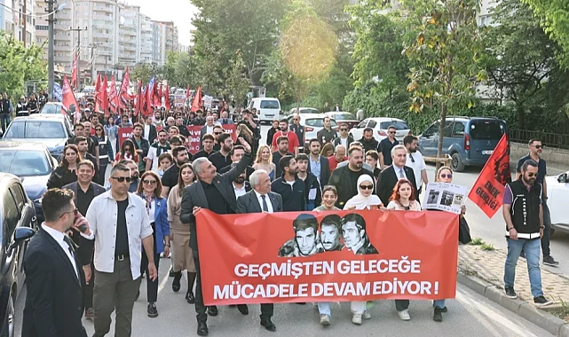 "Üç Fidan"Bursa Nilüfer'de büyük katılımla anıldı