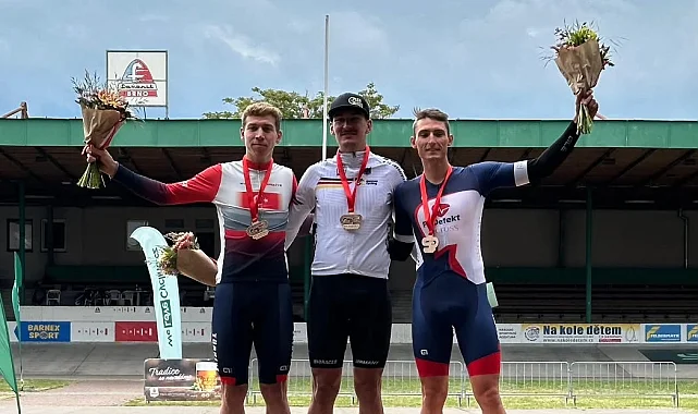 UCI pist yarışlarında Konyalı sporcular Türkiye'yi gururlandırdı