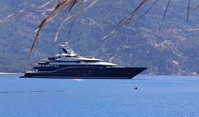 Ultra lüks yat 'Solandge' Fethiye'de
