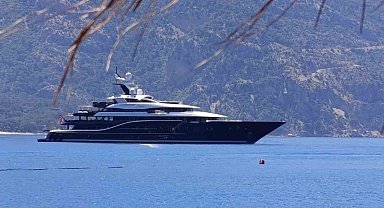 Ultra lüks yat 'Solandge' Fethiye'de