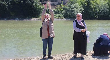 Uluslararası Giresun Aksu Festivali kapsamında Mayıs 7'si geleneği yaşatıldı