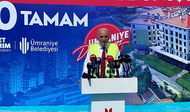 Ümraniye'de kentsel dönüşüm hızla devam ediyor: Örnek daireler ziyarete açıldı