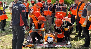 Umut Kervanı Ağrı Derneği Arama Kurtarma Ekibi, AFAD eğitimlerini başarıyla tamamladı