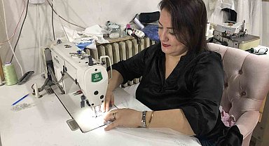 Üniversite okuyup edindiği mesleğini bırakıp gelinlikçi oldu