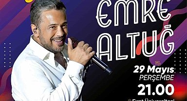 Ünlü sanatçı Emre Altuğ hayranlarıyla buluşuyor