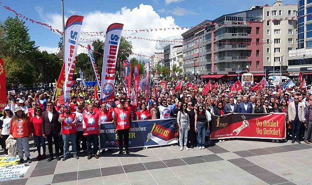 Uşak'ta 1 Mayıs Emek ve Dayanışma Günü etkinliklerle kutlandı