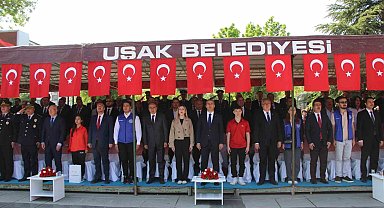 Uşak'ta 19 Mayıs Atatürk'ü Anma, Gençlik ve Spor Bayramı coşkuyla kutlandı