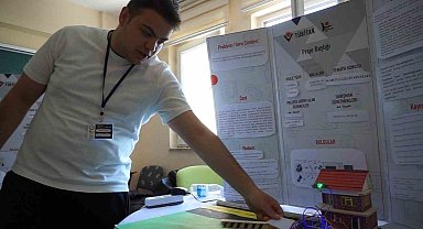 Üstün yetenekli öğrenciler Bilim Fuarında projeleriyle göz doldurdu