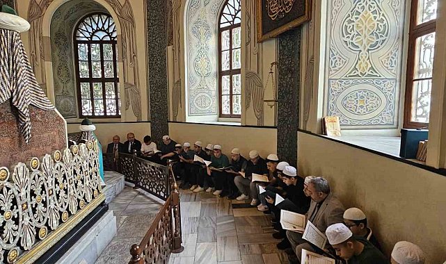 Vakıf Haftası'nda Osmangazi ve Orhangazi için hatim indirildi
