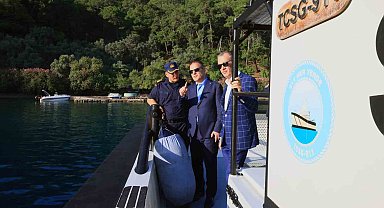 Vali Akbıyık Fethiye-Göcek koylarında incelemelerde bulundu